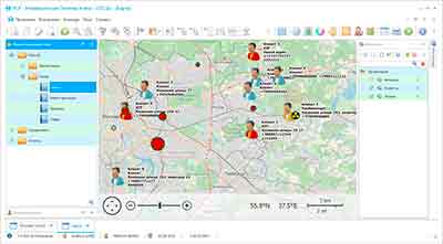 Система для работы с картами