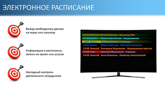 Электронное расписание