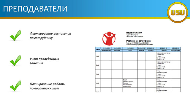 Преподаватели