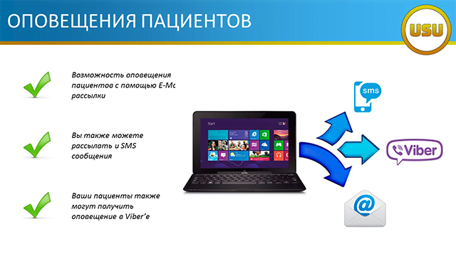 Оповещение пациентов