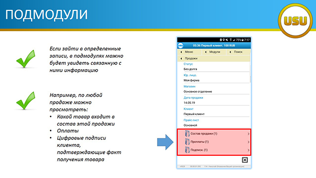 Подмодули