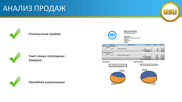 Анализ продаж
