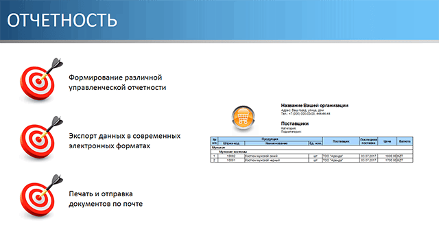 Отчетность