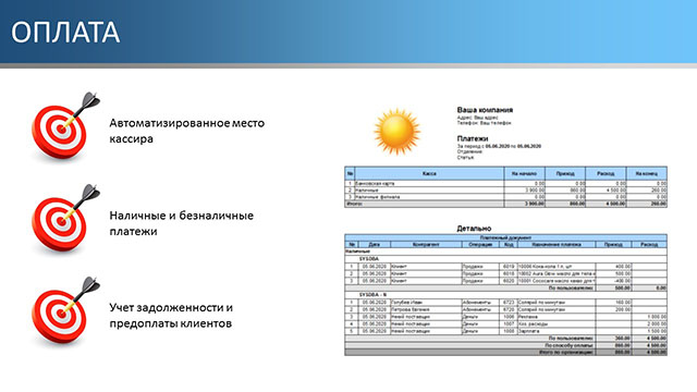 Оплата за солярий