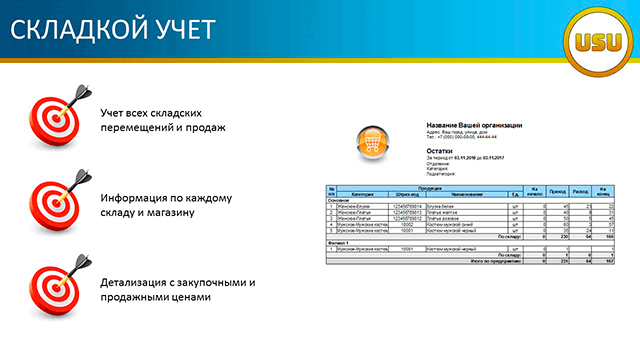 Складской учет
