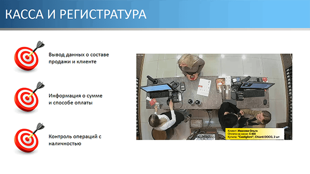 Касса и регистратура