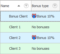 Dodijelite vrstu bonusa klijentima