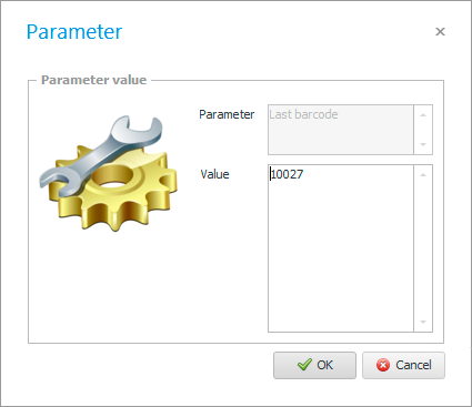 Changing the value of a parameter