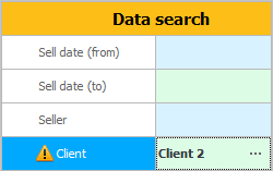 Search by client