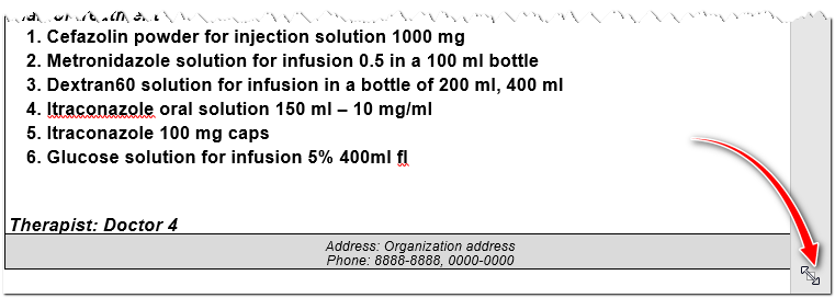 Narrow Insert Form