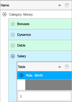 View a role that includes a payroll report