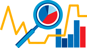 Analysis of the number of services rendered