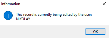 Entry blocked