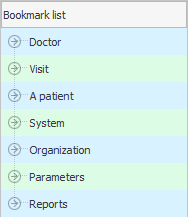 Form bookmarks