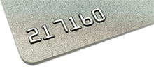 Embossed cards
