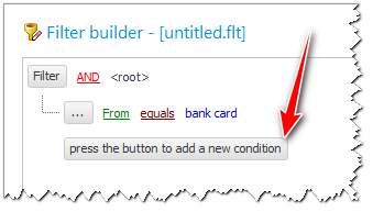 Click the button to add a new condition