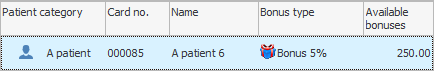 The amount of accrued bonuses to the client