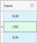 Lista de moedas