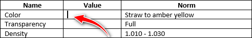 Position in the document to create a bookmark