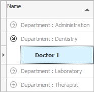 Selected orthopedic dentist (orthodontist)
