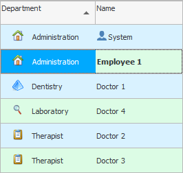 Chose a receptionist