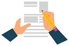 Setting up a document template
