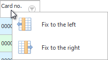 Lock on the left. Fix right