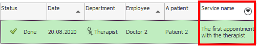 Doctor's consultation