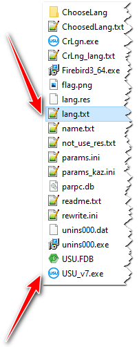 Language file location