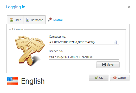 Computer license