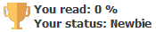 User achievements