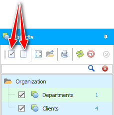 Enable or disable all layers at once