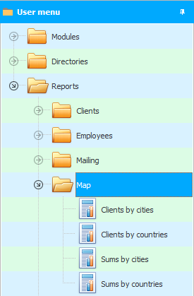 Map reports