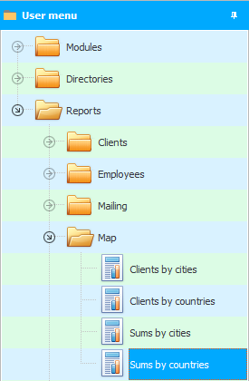Amounts by country