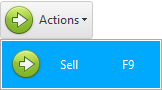Menu. Automated workplace of the seller of pills
