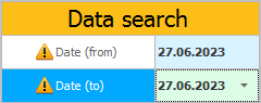 Menu. Phone call search options