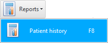 Menu. Report. Extract