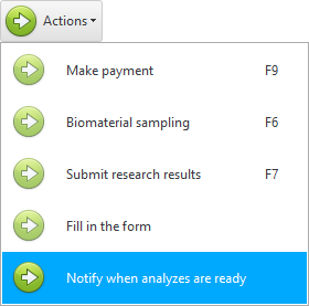 Benachrichtigen, wenn Tests bereit sind