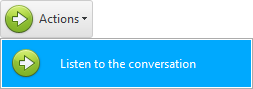 Action. Listen to a telephone conversation