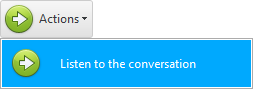 Aksyon. Koute yon konvèsasyon telefòn