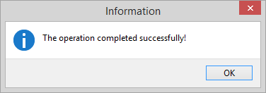 Operation erfolgreich abgeschlossen