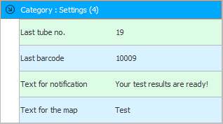 Outras configurações do usuário