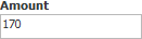 The numerical value of the study parameter