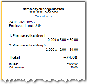 Verkaufsbeleg