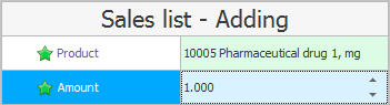 Antal solgte medicinske produkter
