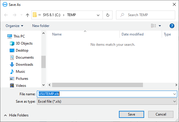 File name