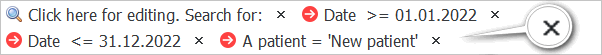 Delete search term