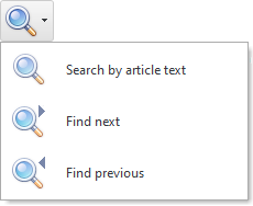 Page Search Commands