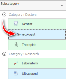 Added service category