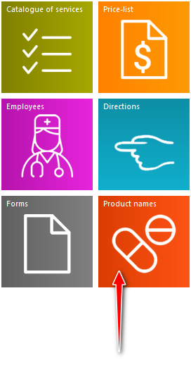 Quick launch buttons. Nomenclature